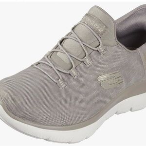 Skechers Women's Summits Classy Night , taupe/gold. 9W